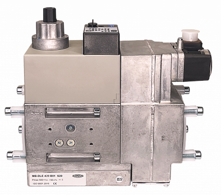 Мультиблок газовый 1-но ступ. MB-DLE 420 B01 S20 Rp 2" (Pрег от 4 до 20 мбар, Pmax 360 мбар)
